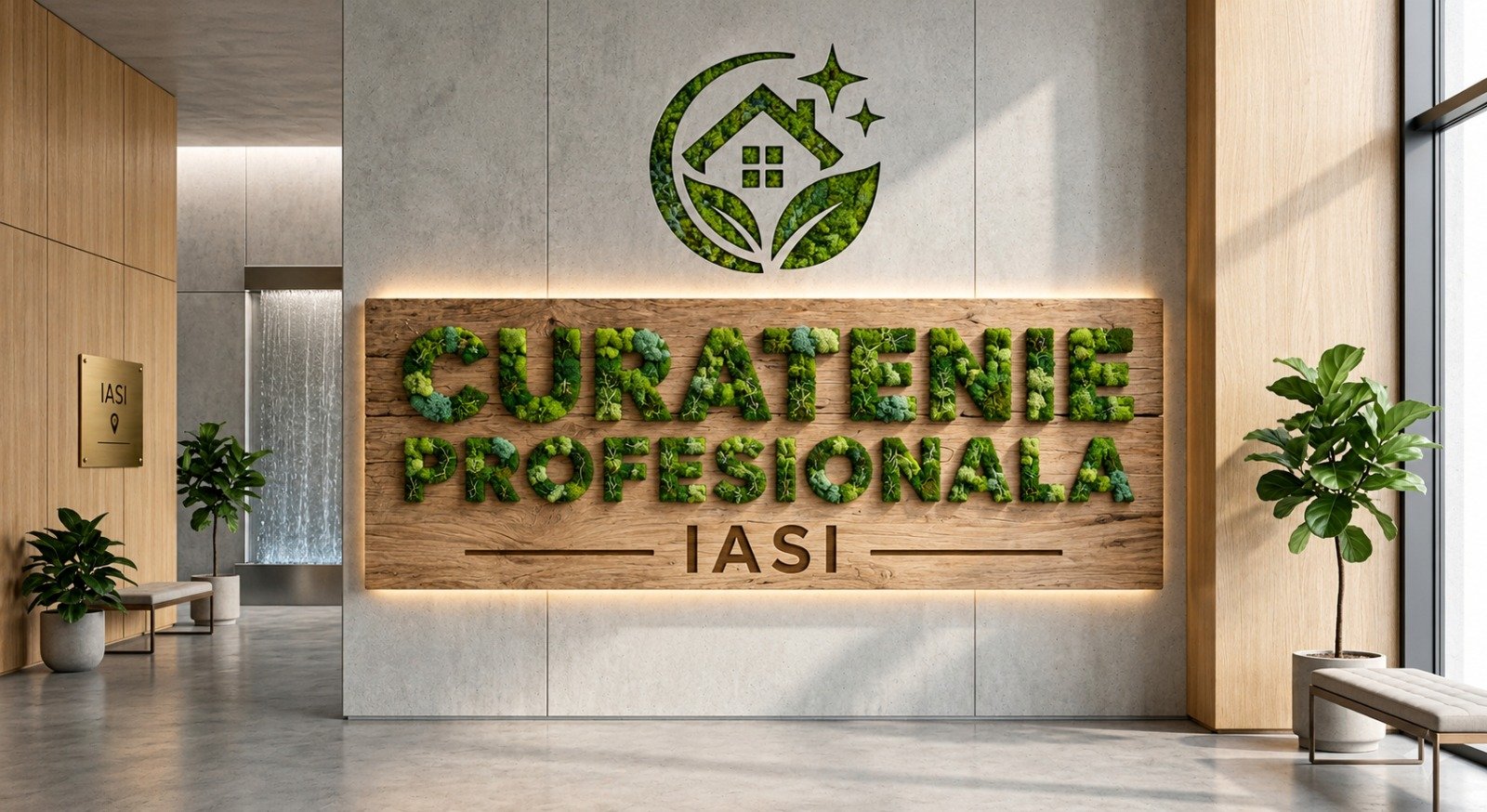 Profesioniști care efectuează servicii de curățenie